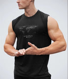 Summer Gyms Sleeveless t shirt Cotton casual Men Bodybuilding Fitness Mens fashion T Shirts Clothes Tees Tops ropa hombre aidase-shop