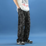 Mens Casual Pants Black Harem Loose Trousers Streetwear Pantalon Homme Sweatpants aidase-shop