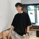 T Shirt Oversize Cotton Men Mens Summer Tshirts Oversized Tee Shirts 5XL Casual T Shirt Tee for Man Streetwear Big Size aidase-shop