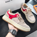 Men Skateboarding Shoes Canvas Comfortable Vulcanized Shoes All-match Men Casual Sneakers Fashion Student Shoes Male aidase-shop