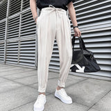 Aidase 2022 Brand Clothing Men's Spring High Quality Casual Pants/Male Spring Fashion Business casual Trousers 29-36 aidase-shop