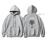 Autumn Vintage Rose Printed Men Hoodies Streetwear Casual Hooded Male Sweatshirts Korean Style Fashion Unisex Pullovers aidase-shop