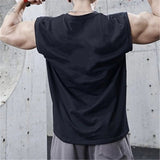 New Gyms Tank Top Summer Brand Sleeveless Shirt Sports Fitness Tank Top Men printing bodybuilding undershirt Running vest aidase-shop