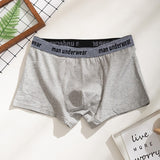 Boxer Mens Underwear Men Cotton Underpants Male Pure Men Panties Shorts Underwear Boxer Shorts Solid Cuecas 365 Calzoncillos aidase-shop