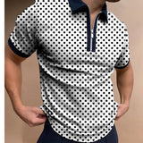 Aidase New Men Casual Polo Shirt pure Color Short Sleeve Zipper Design Tops Fitness Sports T-Shirt Polo Shirts Harajuku Streetwear aidase-shop