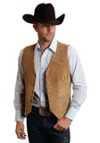 Aidase Men's Vest Cow Leather Western Denim Suit Vest Steampunk Style Waistcoat Summer Party S-XXXL aidase-shop