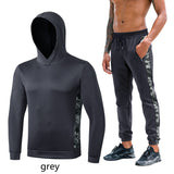 Sport Suits Men Fitness Hoodies+Sweatpants Sportswear Man Casual Jogging Tracksuits Clothing aidase-shop