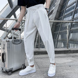 Aidase 2022 Brand Clothing Men's Spring High Quality Casual Pants/Male Spring Fashion Business casual Trousers 29-36 aidase-shop