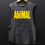 Gyming Training Fitness Mens Vest Loose O Neck Sleeveless Casual Tank Tops Spring Summer Fashion Pattern Printing Camisole aidase-shop