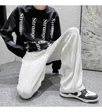 Oversized Pants Wide Pants Japanese Men Harajuku Streetwear Casual Trousers Hip Hop Loose Sport Sweatpants Skateboard Pants aidase-shop