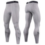 Compression Pants Men's Gym Tights Running Training Trousers Quick Dry Workout Sport Leggings aidase-shop