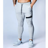 Mens Sweatpants Man Gyms Fitness Bodybuilding Joggers Workout Trousers Men Casual Cotton Track Pants aidase-shop