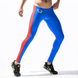 Men's Running Tights Sports Trousers Compression Leggings Athletic Bottoms Male Workout Leggings Jogger Pants aidase-shop