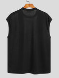 Aidase  Fashion Men Tank Tops Mesh Patchwork Transparent O-neck Sleeveless Casual Vests 2022 Streetwear Sexy Men Clothing 5XL 7 aidase-shop