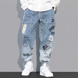 New Streetwear Hip Hop Cargo Pants Men's jeans Cargo Pants Elastic Harun pants Joggers Pants In Autumn and Spring Men Clothing aidase-shop