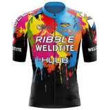 Aidase  Men's Cycling Clothes Wear Better Rainbow Team Cycling Jersey Short Sleeve Cycling Clothing Summer Road Bike Sets aidase-shop