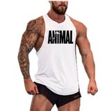 Gorilla wear fashion cotton sleeveless tank top men Fitness muscle shirt mens singlet Bodybuilding workout gym vest fitness men aidase-shop