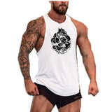 Gorilla wear fashion cotton sleeveless tank top men Fitness muscle shirt mens singlet Bodybuilding workout gym vest fitness men aidase-shop