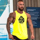 Gorilla wear fashion cotton sleeveless tank top men Fitness muscle shirt mens singlet Bodybuilding workout gym vest fitness men aidase-shop