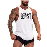 Gorilla wear fashion cotton sleeveless tank top men Fitness muscle shirt mens singlet Bodybuilding workout gym vest fitness men aidase-shop