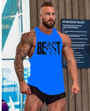 Gorilla wear fashion cotton sleeveless tank top men Fitness muscle shirt mens singlet Bodybuilding workout gym vest fitness men aidase-shop