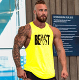 Gorilla wear fashion cotton sleeveless tank top men Fitness muscle shirt mens singlet Bodybuilding workout gym vest fitness men aidase-shop