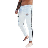 Aidase New Printed Statuary Jeans Loose Straight Men Denim Biker Casual Pants Hip Hop Man Jean Hombre Pantalon Artistic Work Size S-3XL aidase-shop