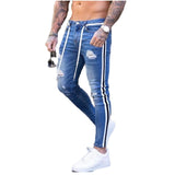 Aidase New Printed Statuary Jeans Loose Straight Men Denim Biker Casual Pants Hip Hop Man Jean Hombre Pantalon Artistic Work Size S-3XL aidase-shop