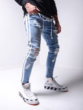 Aidase New Printed Statuary Jeans Loose Straight Men Denim Biker Casual Pants Hip Hop Man Jean Hombre Pantalon Artistic Work Size S-3XL aidase-shop