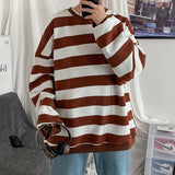 Men Striped Sweatshirts 2021 Spring Autumn Fashion Mens Hoodies Male Loose Couple Outfit Men Brand Hip Hop Hoodie Sweatshirts aidase-shop