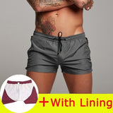 2021 Men  Casual Shorts New Gyms Fitness Bodybuilding Shorts Mens Summer Casual Cool Short Pants Male Jogger Workout Beach aidase-shop