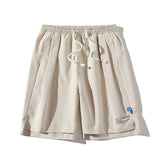 Casual Printed Men's Shorts Summer Loose Short Pants Men's Clothing Elastic Waist Embroidery Label Fashion Shorts Homme 4XL aidase-shop