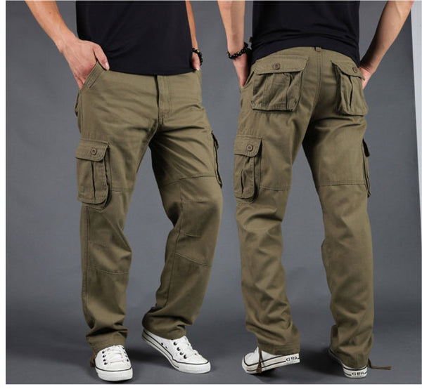 Aidase Side Zipper Pockets Cargo Harem Joggers Pants Men 2022 Tactical ...