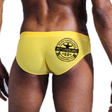 PLUS Size Men Brief Swimwear Push Pad Male Sexy Swimwear Swimsuit Waterproof Swimming Trunks Pouch Bulge Enhancing Push Up Cup aidase-shop