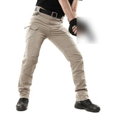 Men's Tactical Pants Multi Pocket Elastic Waist Military Trousers Male Casual Cargo Pants Men Clothing Slim Fit 5XL Sweatpants aidase-shop