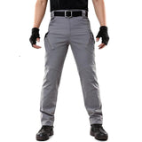 Men's Tactical Pants Multi Pocket Elastic Waist Military Trousers Male Casual Cargo Pants Men Clothing Slim Fit 5XL Sweatpants aidase-shop