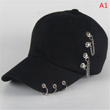 Aidase Spring Fashion Brand Street Adjustable Lovely Embroidery Hat Cat Ears Snapback Cap Boy Girl Pearl Baseball Cap aidase-shop