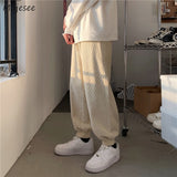 Men Casual Pants Joggers Corduroy Autumn Solid Trousers Sweatpants Korean Style Streetwear Ulzzang Fashion Chic Soft Casual New aidase-shop